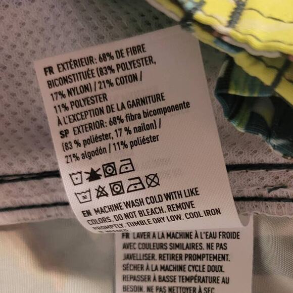 NWT American Eagle Multicolor Tropical Print Board Shorts Men's Size Large - Picture 14 of 15